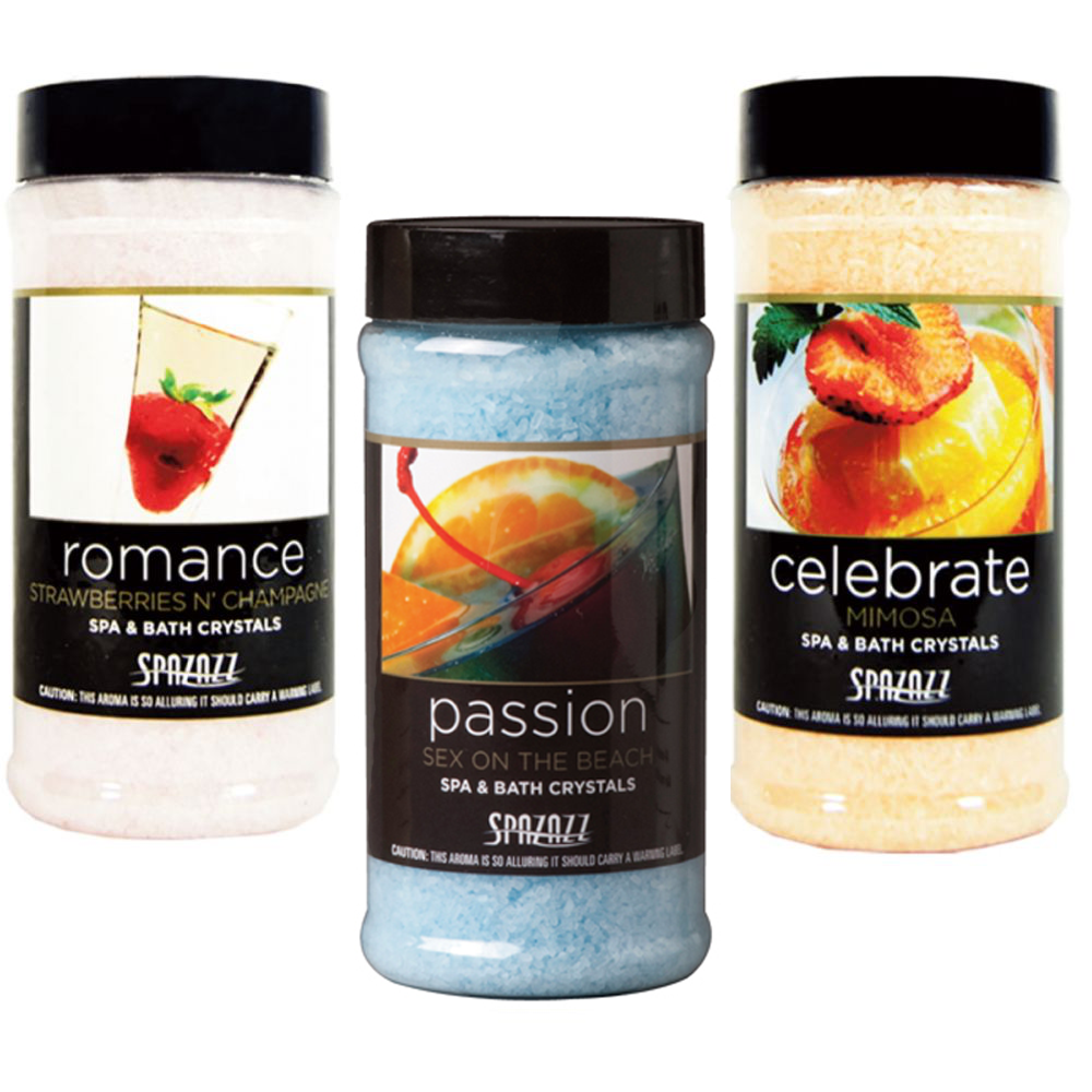 SPA CRYSTALS SET THE MOOD PASSION 17 OZ